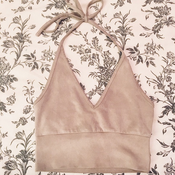🌺2 FOR $30🌺 Halter crop top - Picture 1 of 5